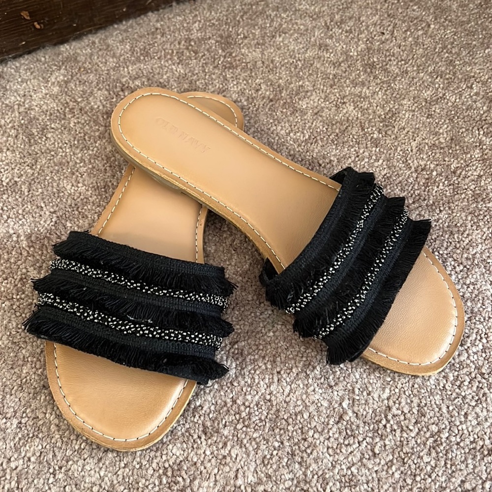 Brand new never worn old navy slides